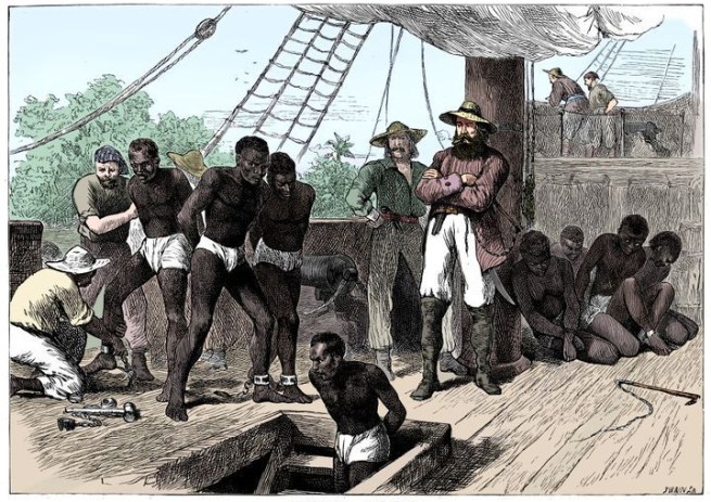 On Board a slaveship